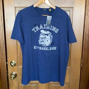 NEW Polo Ralph Lauren 67th Naval Base Training T Shirt RARE